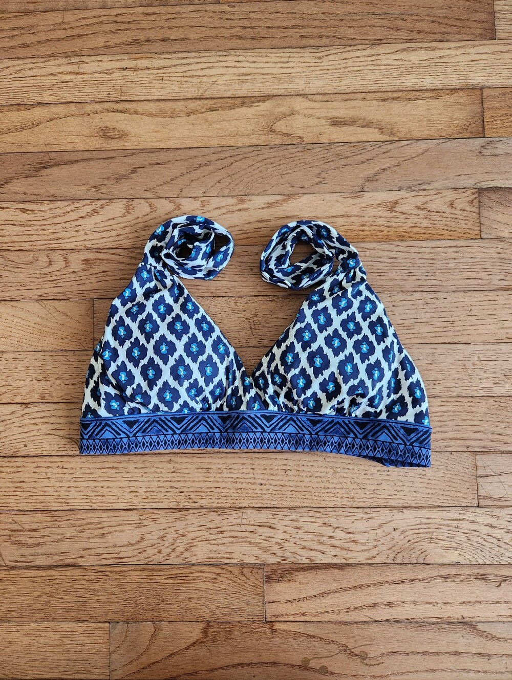 Womens LANDS' END Bikini Top Size 8